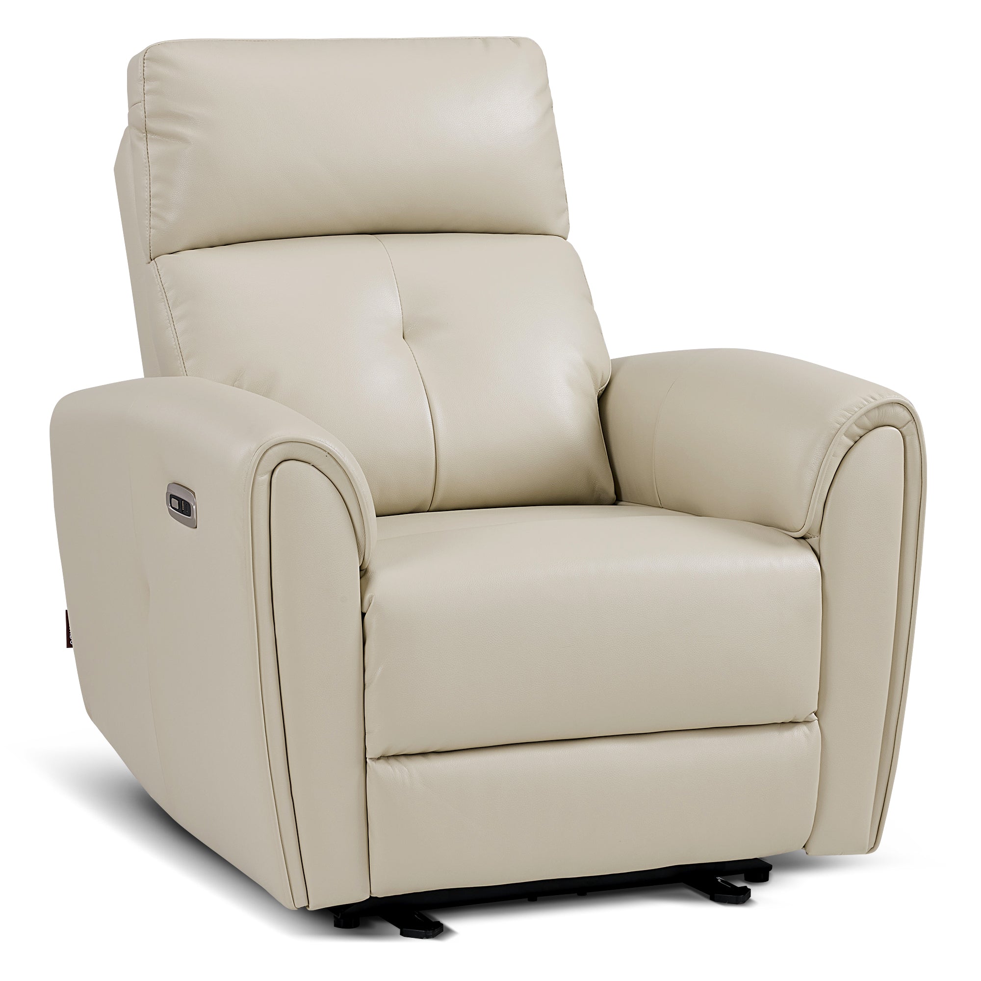 Zero Wall Hugger Recliners Chair for small space, Faux Leather PR699