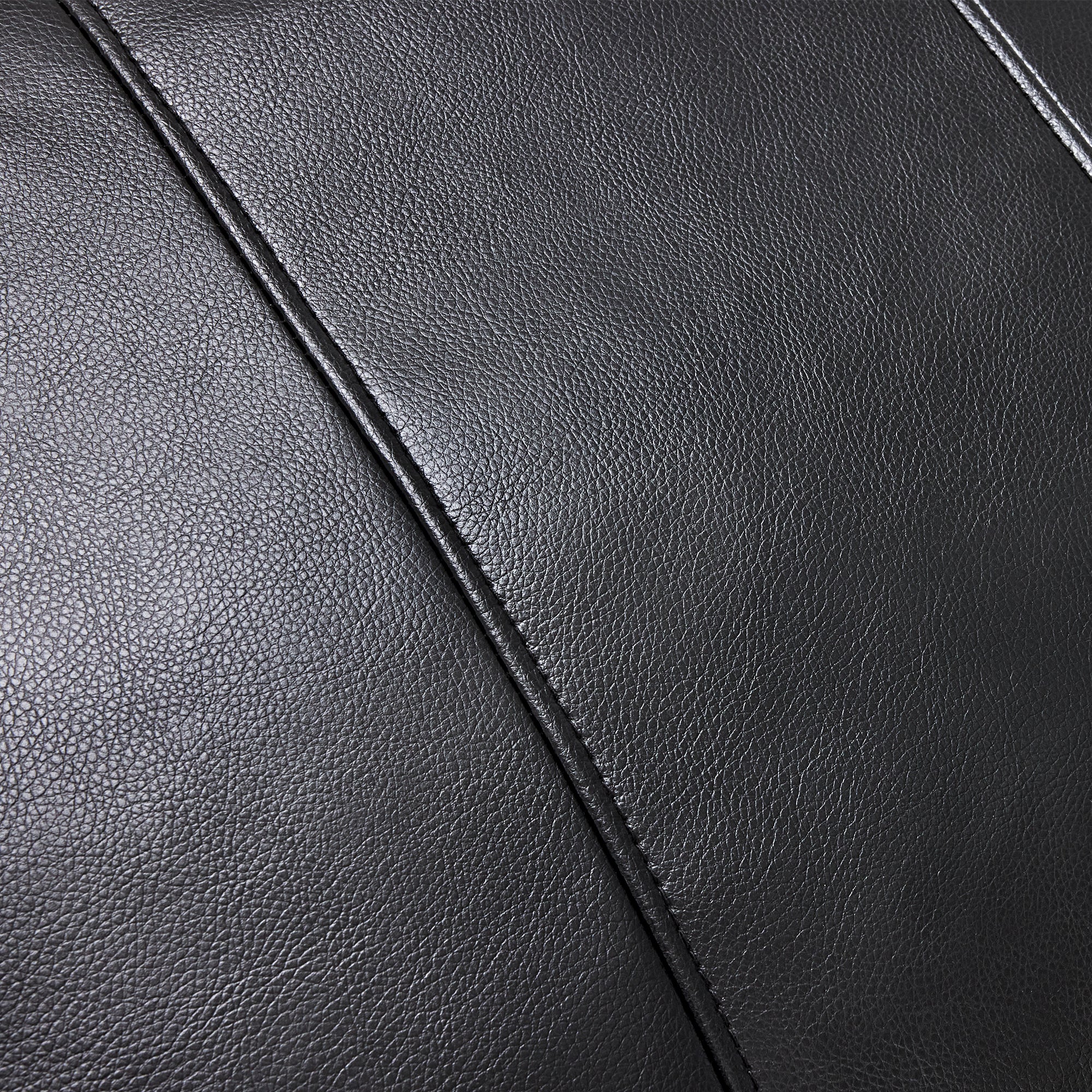 Stationary Accent Chair, Faux Leather 4629