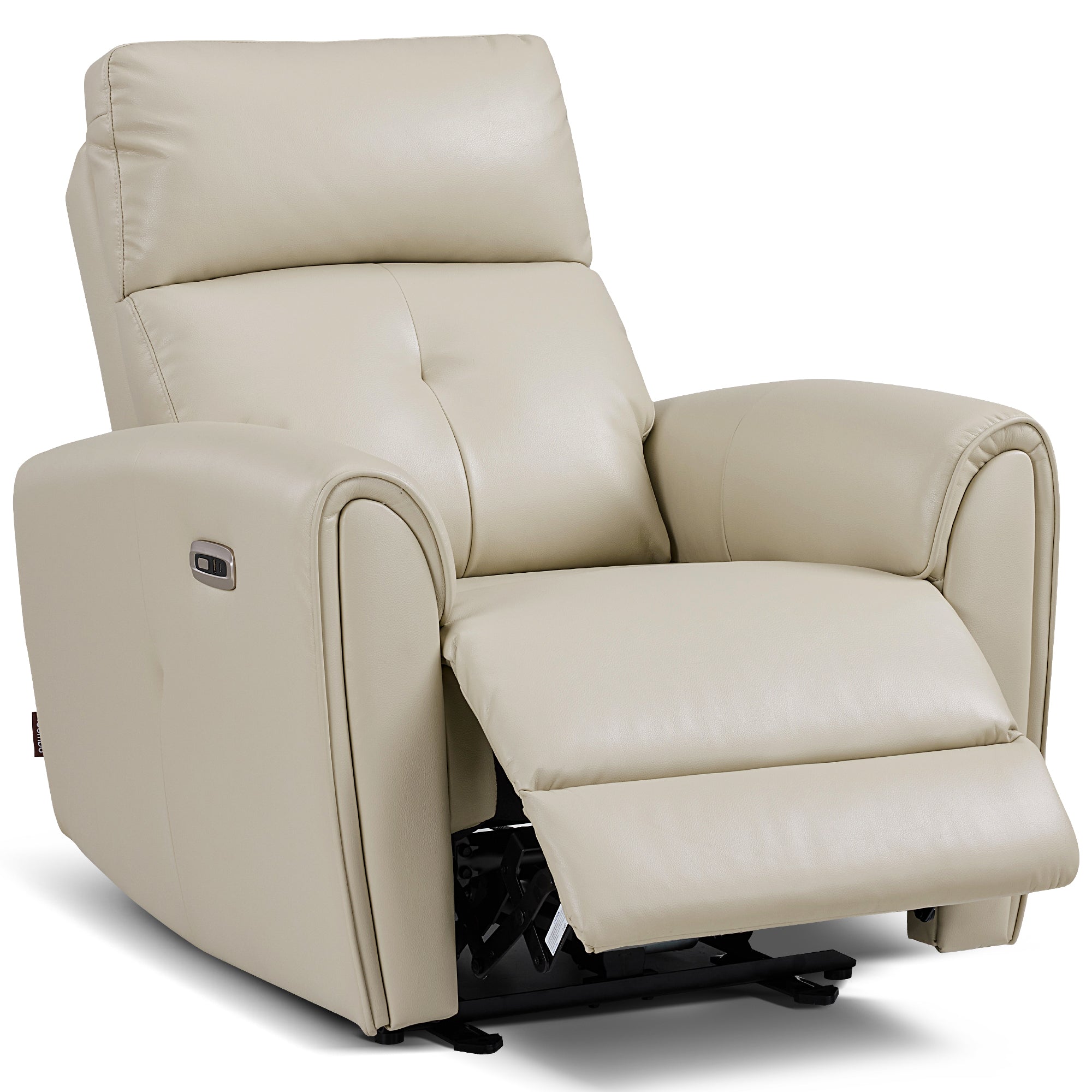Zero Wall Hugger Recliners Chair for small space, Faux Leather PR699