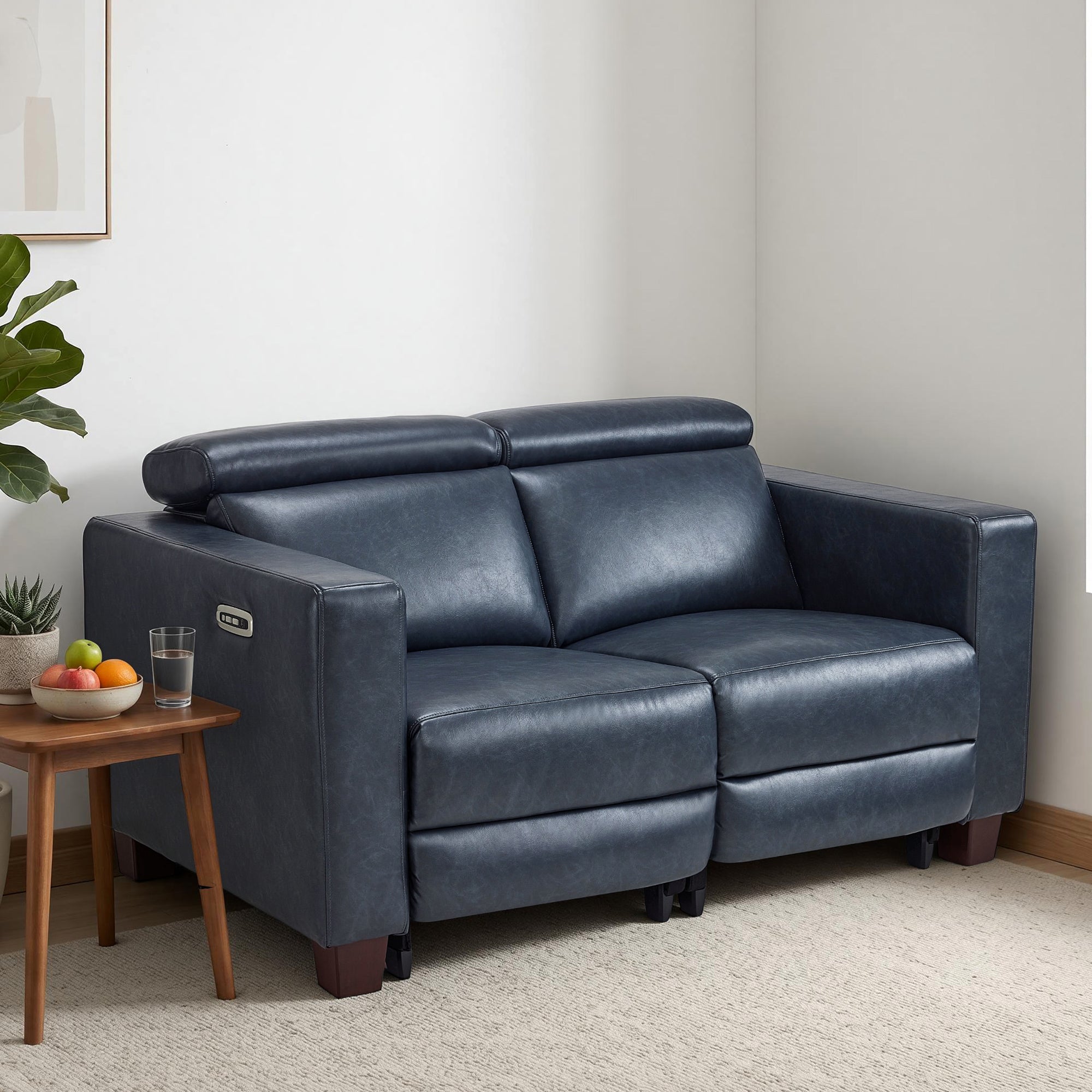 61.4'' Wall Hugger Power Loveseat for Small Spaces HL198M1|HL198M3