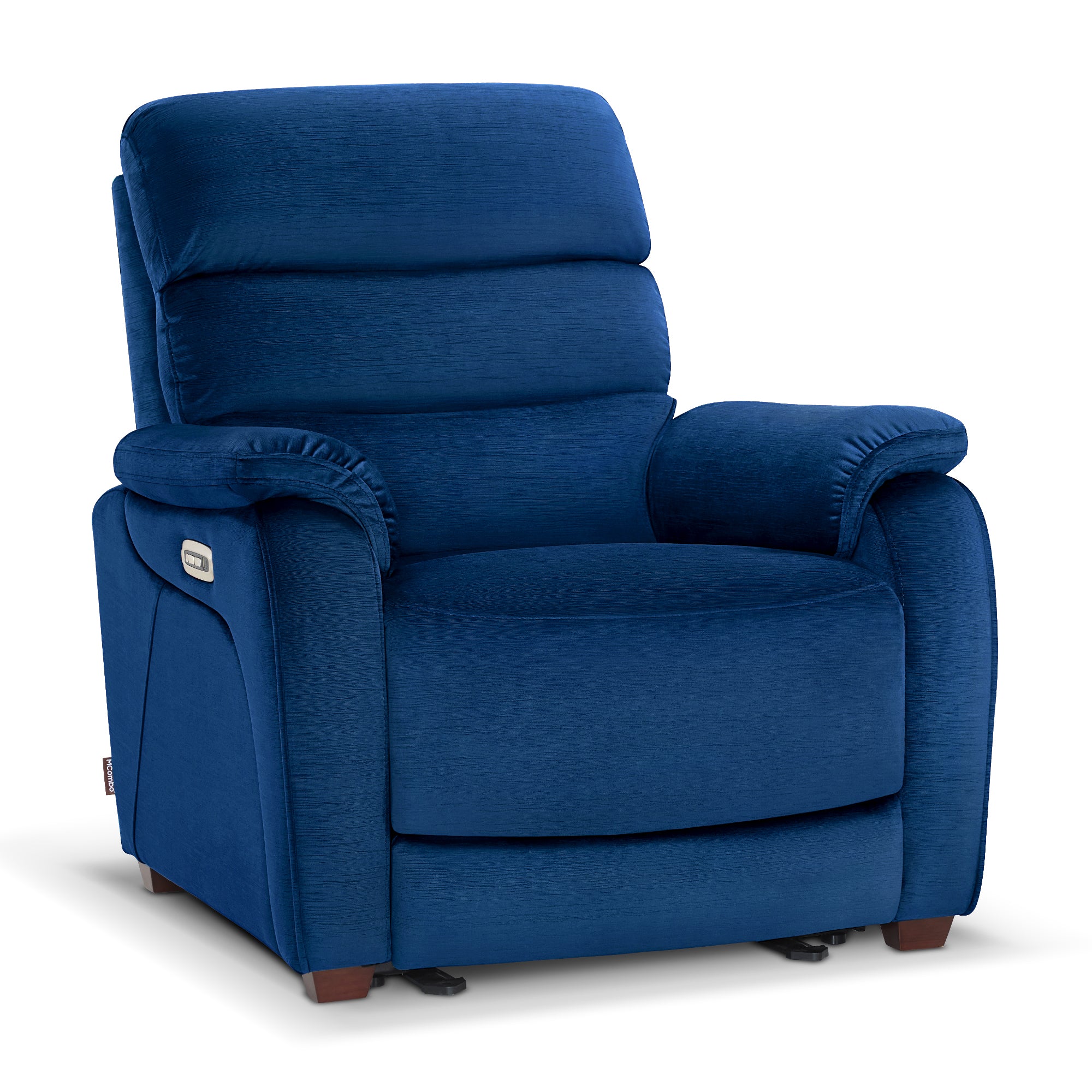 Zero Wall-Hugger Power Recliner Chair, Small Spaces and RV, Fabric ST257