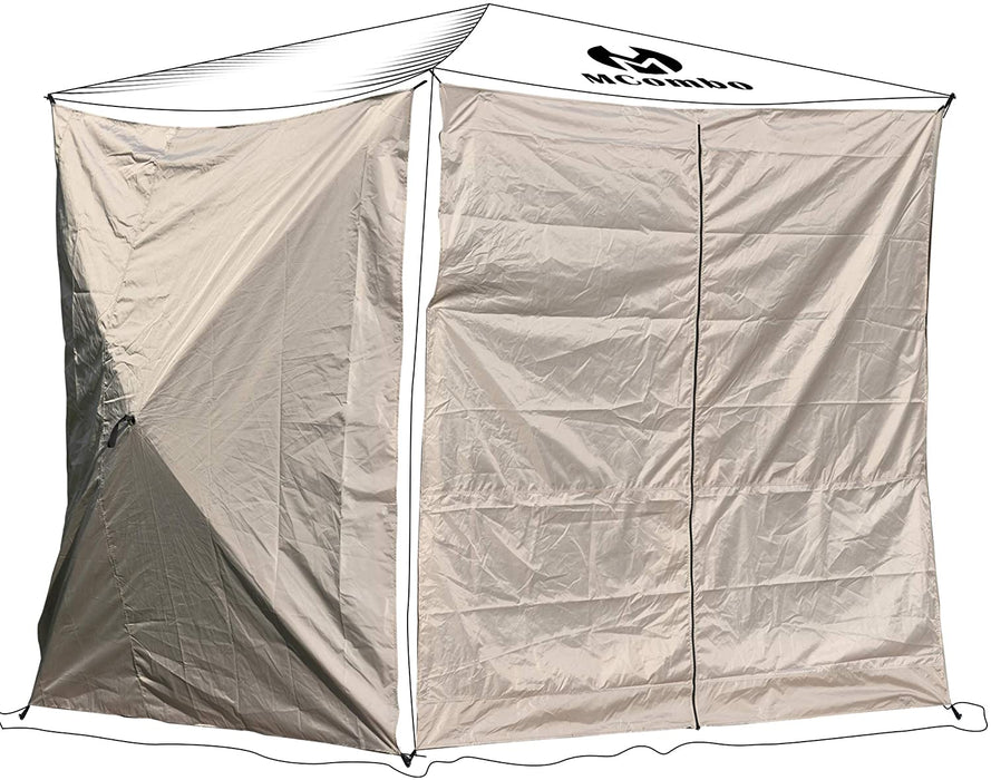 Mcombo Pop-up Portable Gazebo Screen Tent Wind Panels, 6052-P1024