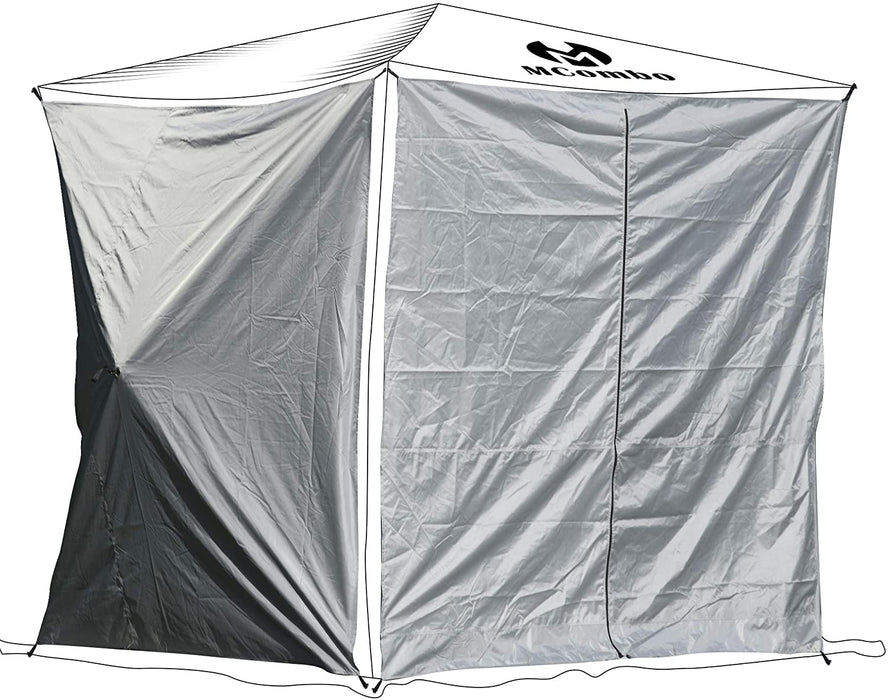 Mcombo Pop-up Portable Gazebo Screen Tent Wind Panels, 6052-P1024