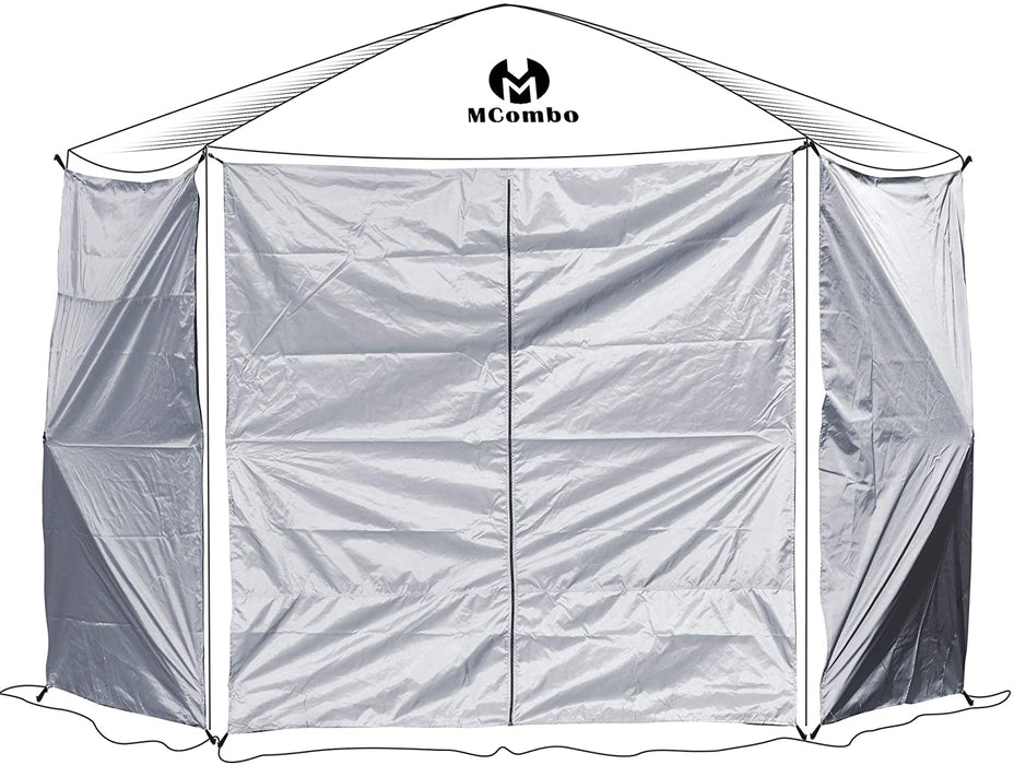 Mcombo Pop-up Portable Gazebo Screen Tent Wind Panels, 6052-P1024