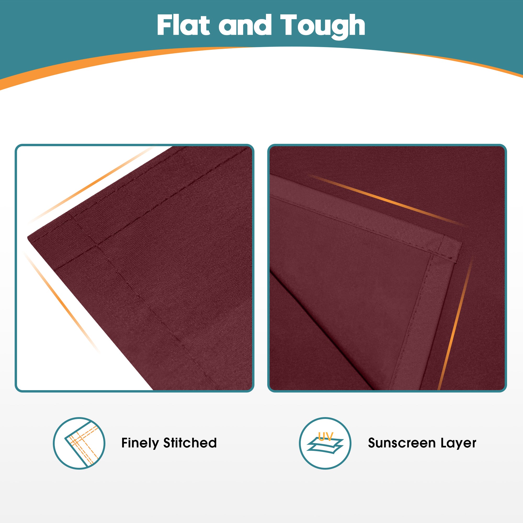 Retractable Awning Replacement Fabric, Sunshade Canopy, 0810|1210|1308