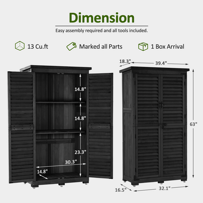 Outdoor Storage Cabinet, 0870