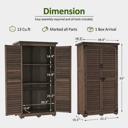 Outdoor Storage Cabinet, 0870