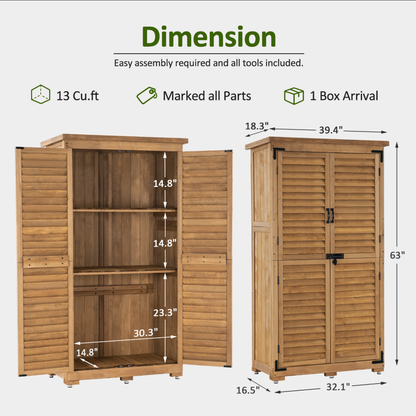 Outdoor Storage Cabinet, 0870