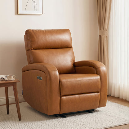 Zero Wall Recliner Chair, Power Recliner with USB & Type-C Dual Charge Ports, for Small Space, Living Room, RV PR644