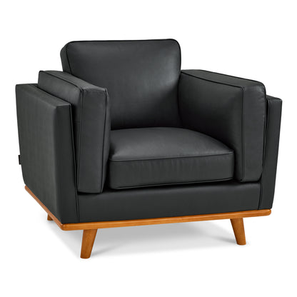 Napa Leather Couch,  Leather Sofa for Living Room, Office, Solid Wood Accent, Vintage Italian Leather, VE792|VE793|VE794