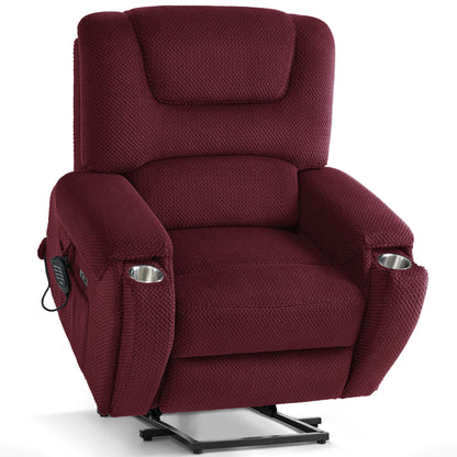 4-Motor Power Lift Recliner with Power Lumbar & Headrest R7558