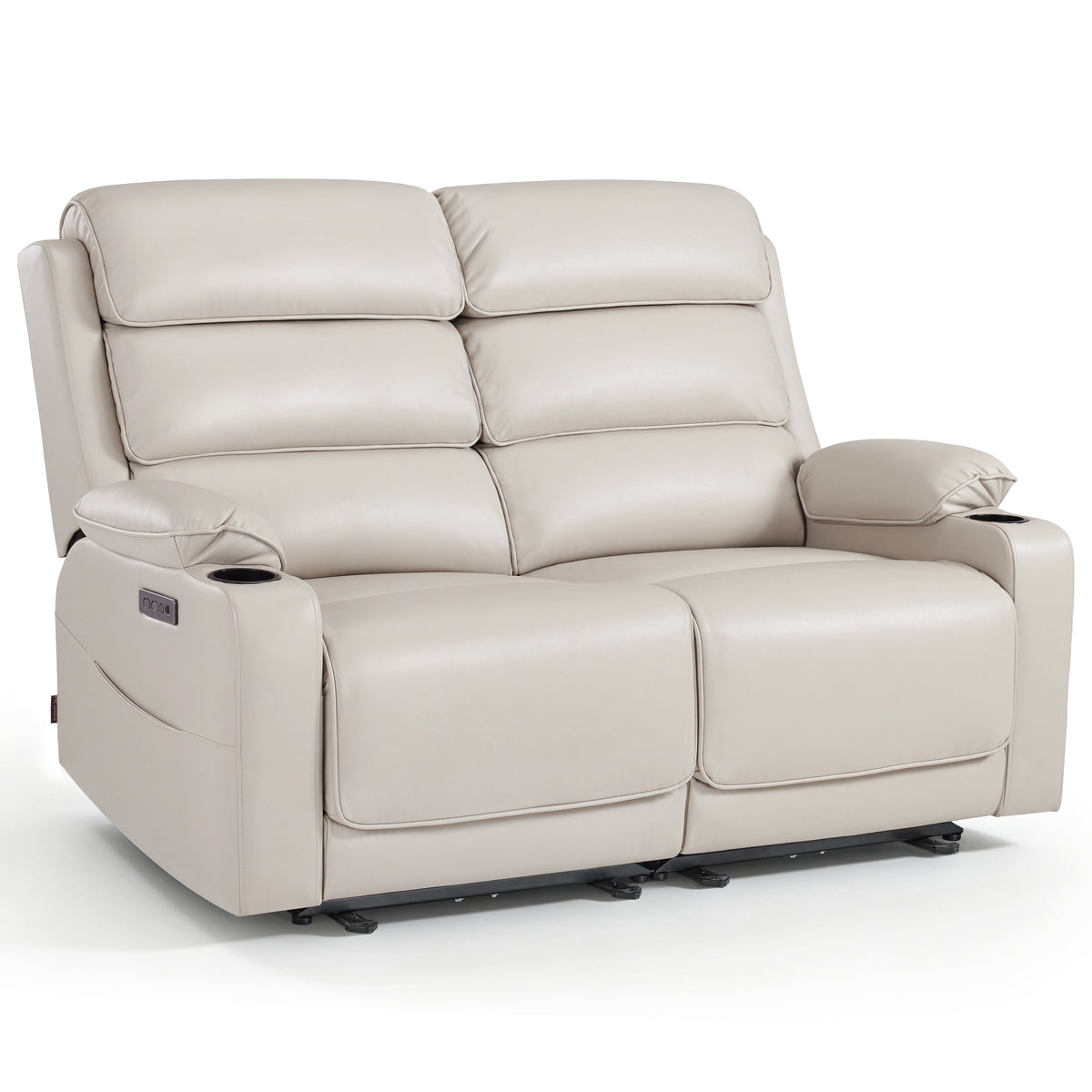 64 in Oversized Reclining Loveseat with Heat & Massage 6711