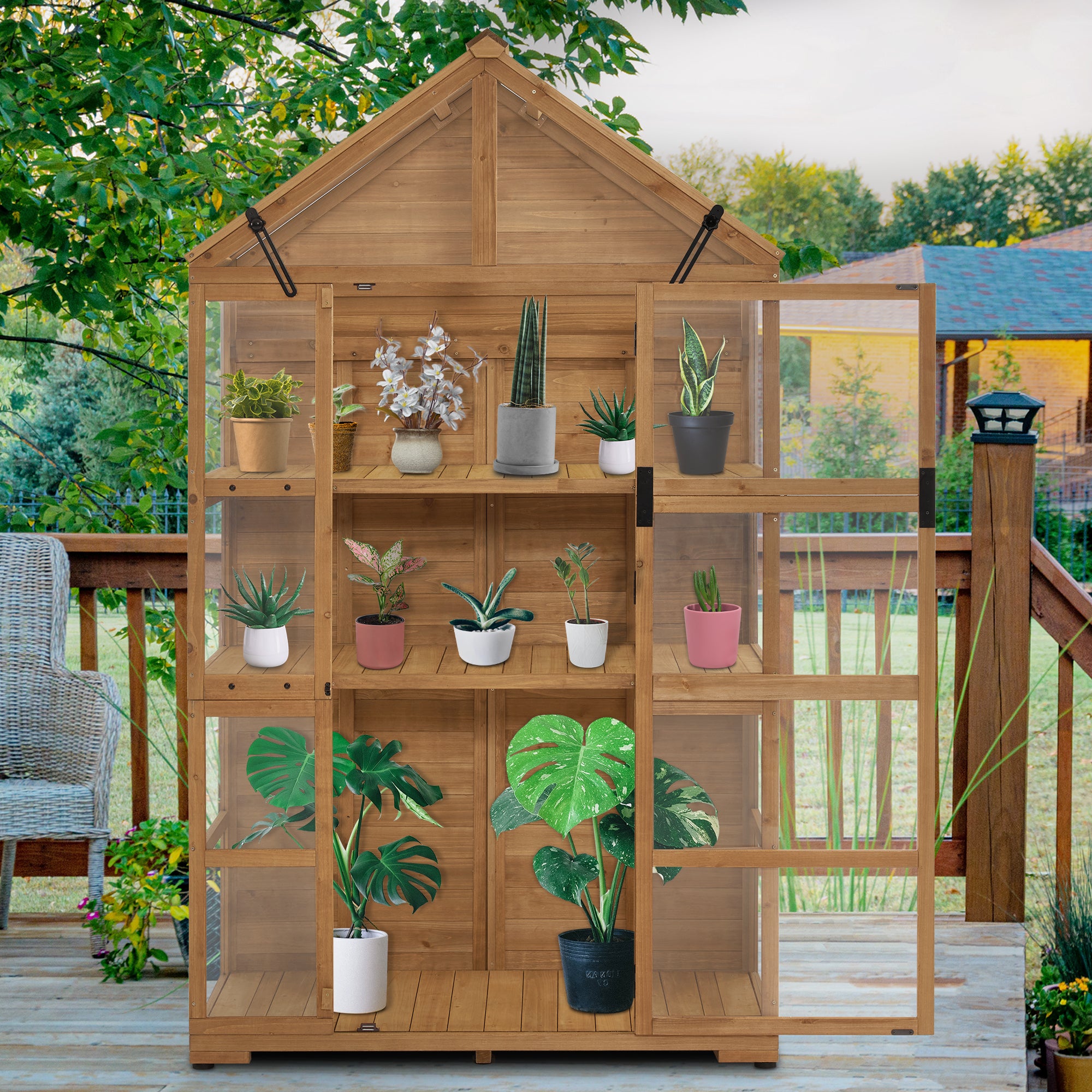 Cold Frame Greenhouse, 0826