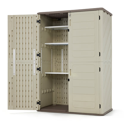 Tall Plastic Storage Shed, SU5462|ST5782