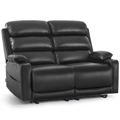 64 in Oversized Reclining Loveseat with Heat & Massage 6711