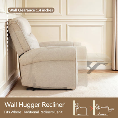 Power Wall Hugger Recliner Chair, Fabric/Faux Leather PR630 PR520