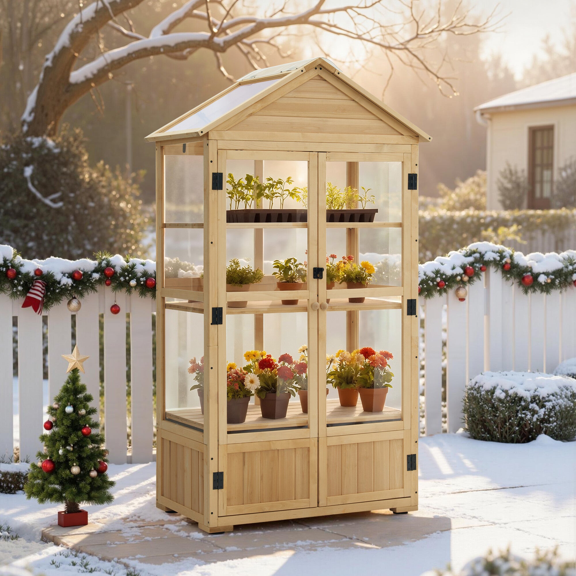 Cold Frame Greenhouse, 0847