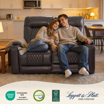 Power Reclining Loveseat,Home Theater Seating, HTS830