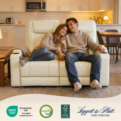 Power Reclining Loveseat,Home Theater Seating, HTS830