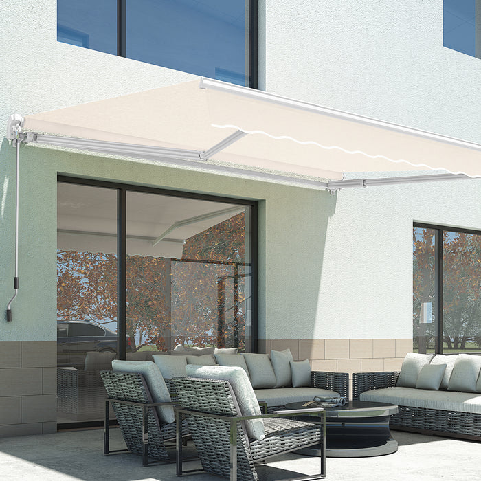 MCombo Patio Awning Sunshade Canopy for Manual Retractable Awnings, 4607 4627 4664