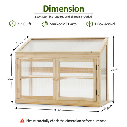 Cold Frame Greenhouse, 0160