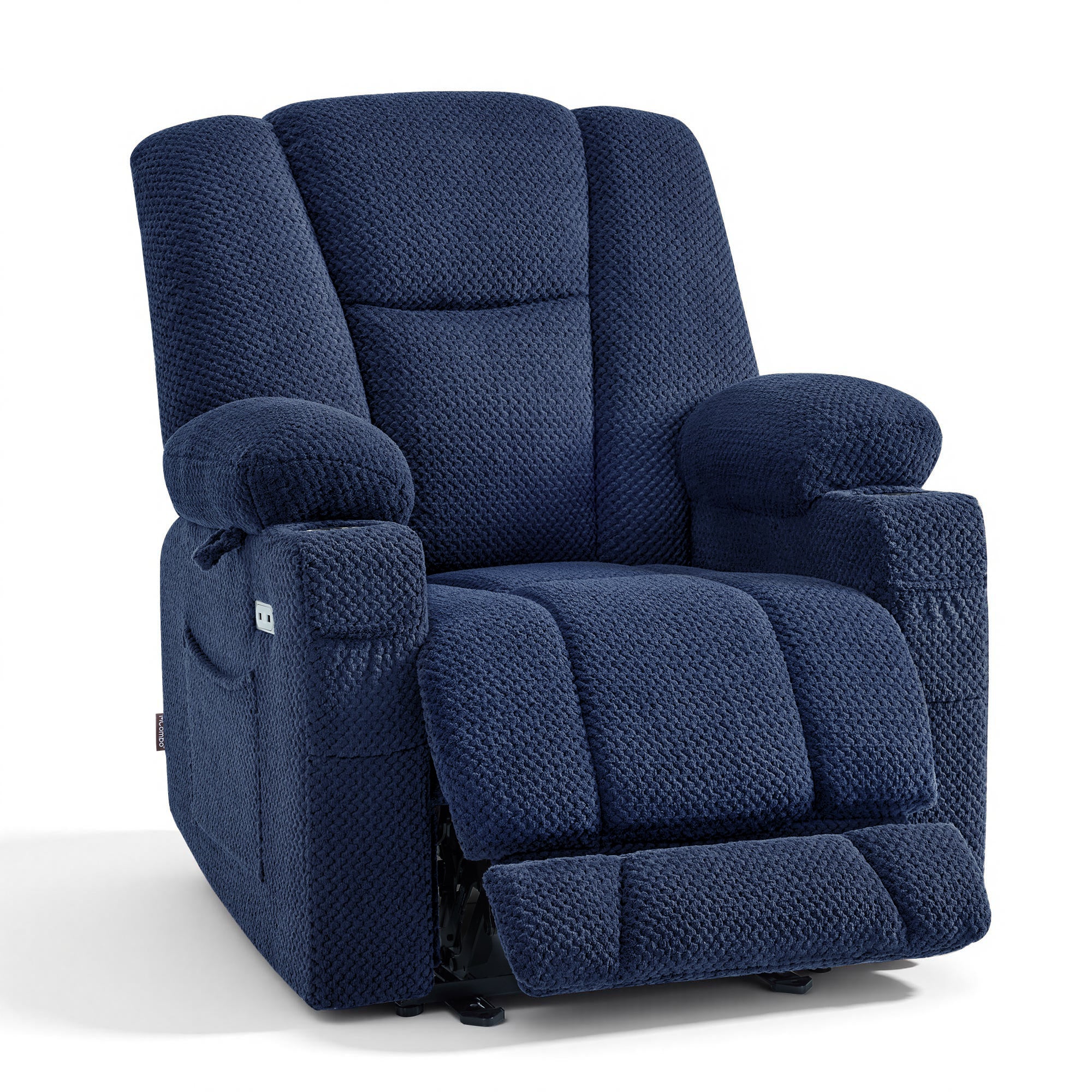 Power Recliner Chair with Massage and Heat, Fabric 8015|8017