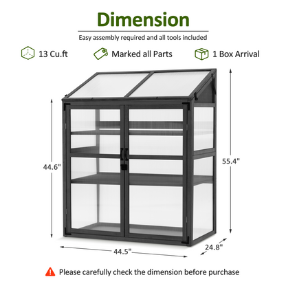 Large Cold Frame Greenhouse, 1344
