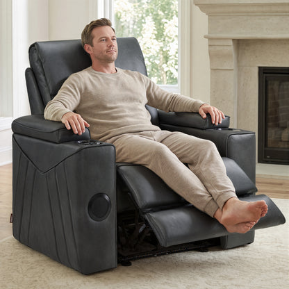 Wall Hugger Recliner Chair for RV, Theater Seating, HTS859