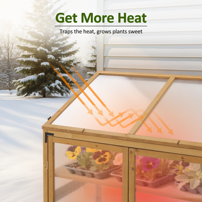 Large Cold Frame Greenhouse, 1344