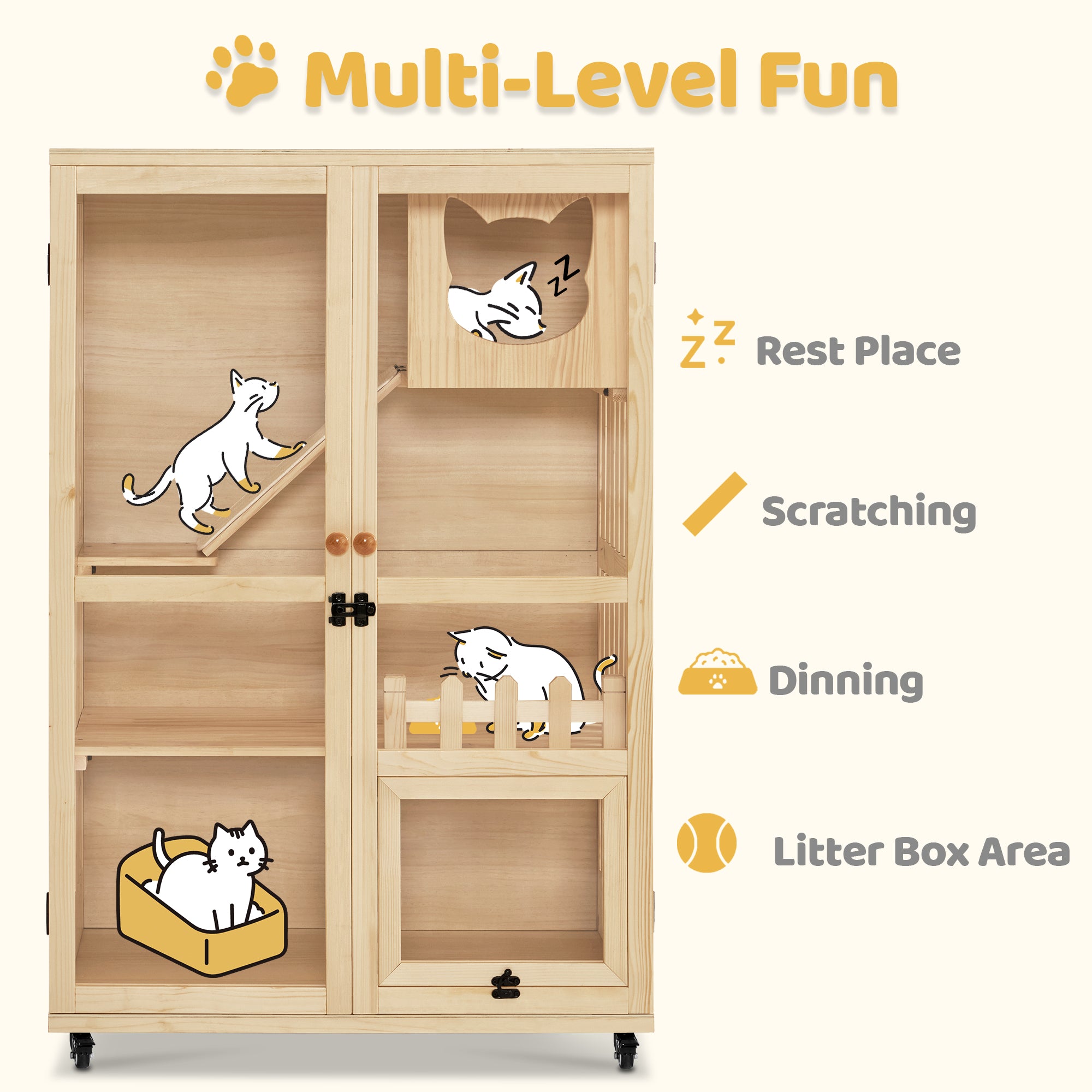 Cat House for Cats/Kittens, CT090