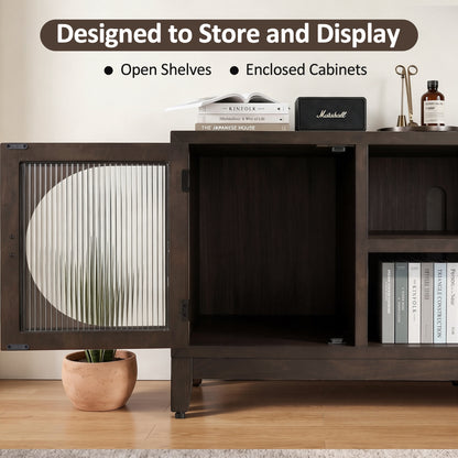 Modern TV Stand for 65 Inch TV, 60 Inch Entertainment Center, TV325