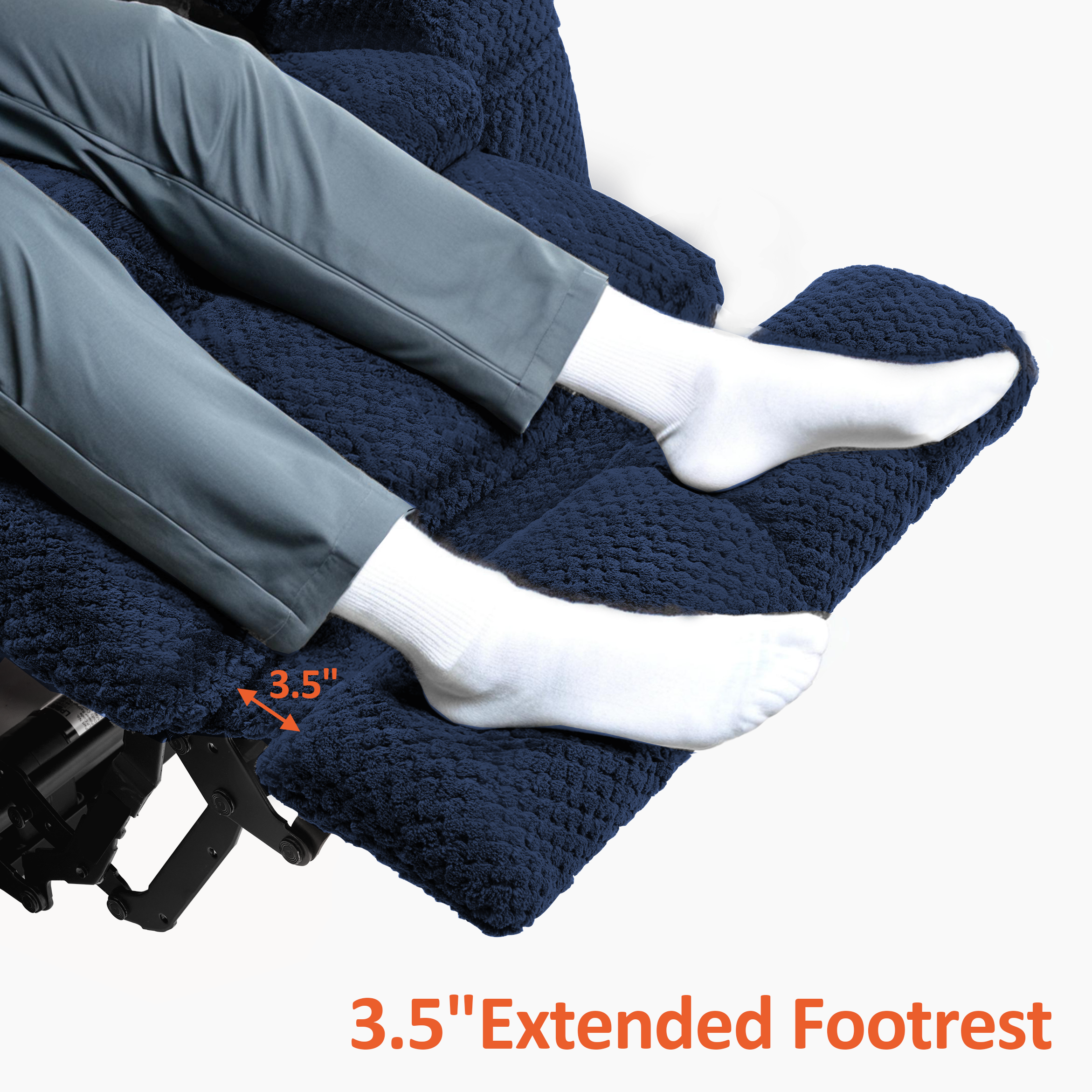 Power Reclining Loveseat with Heat and Massage, Fabric 6314|6316M3