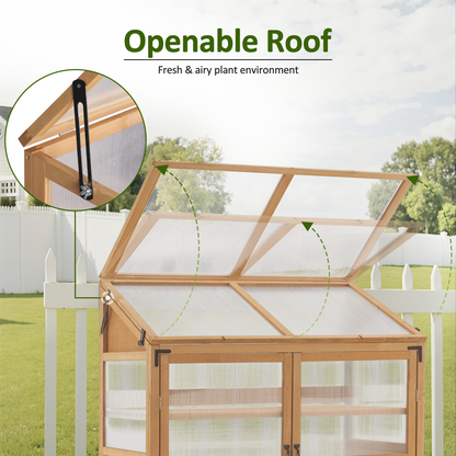 Large Cold Frame Greenhouse, 1344