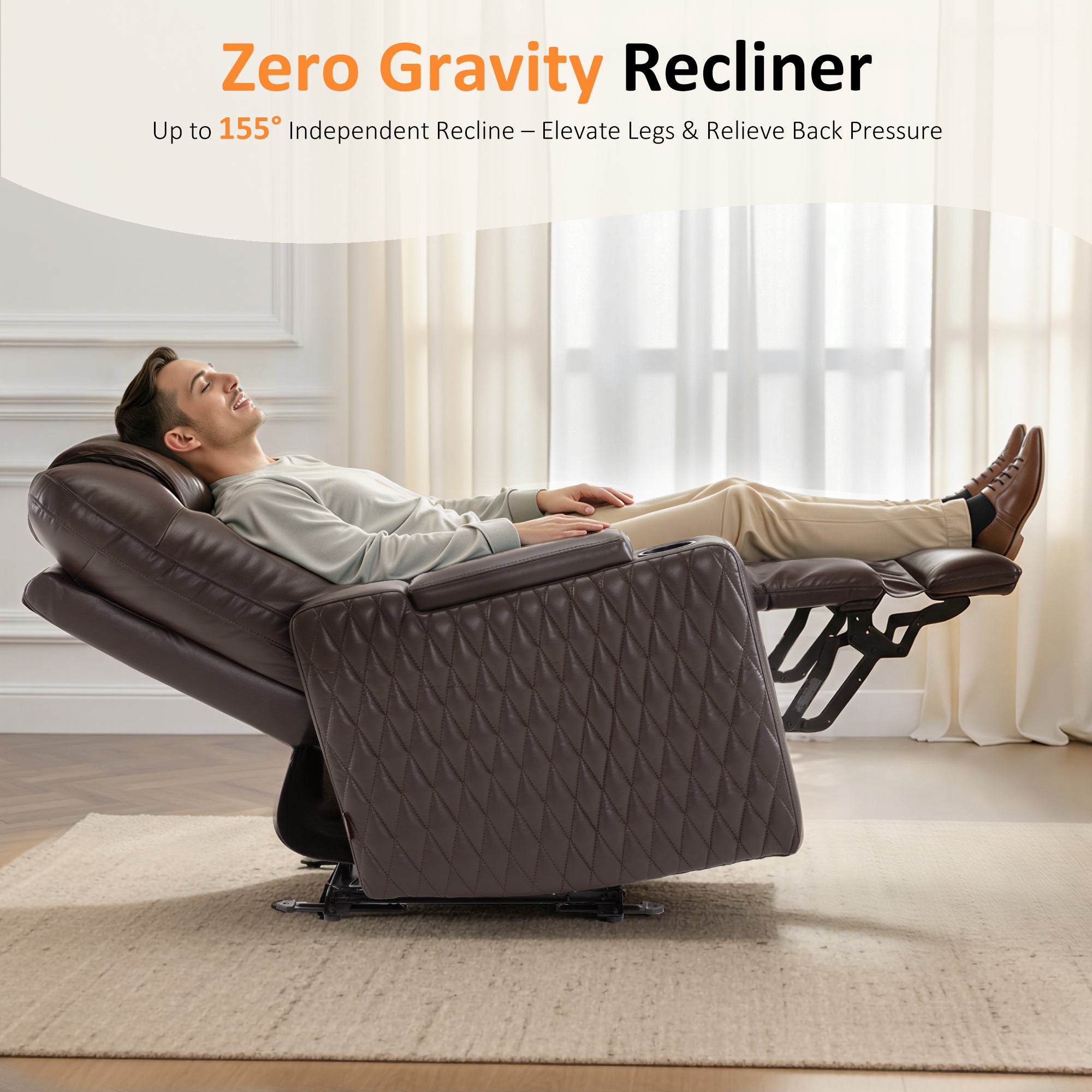 Power Reclining Loveseat,Home Theater Seating, HTS830
