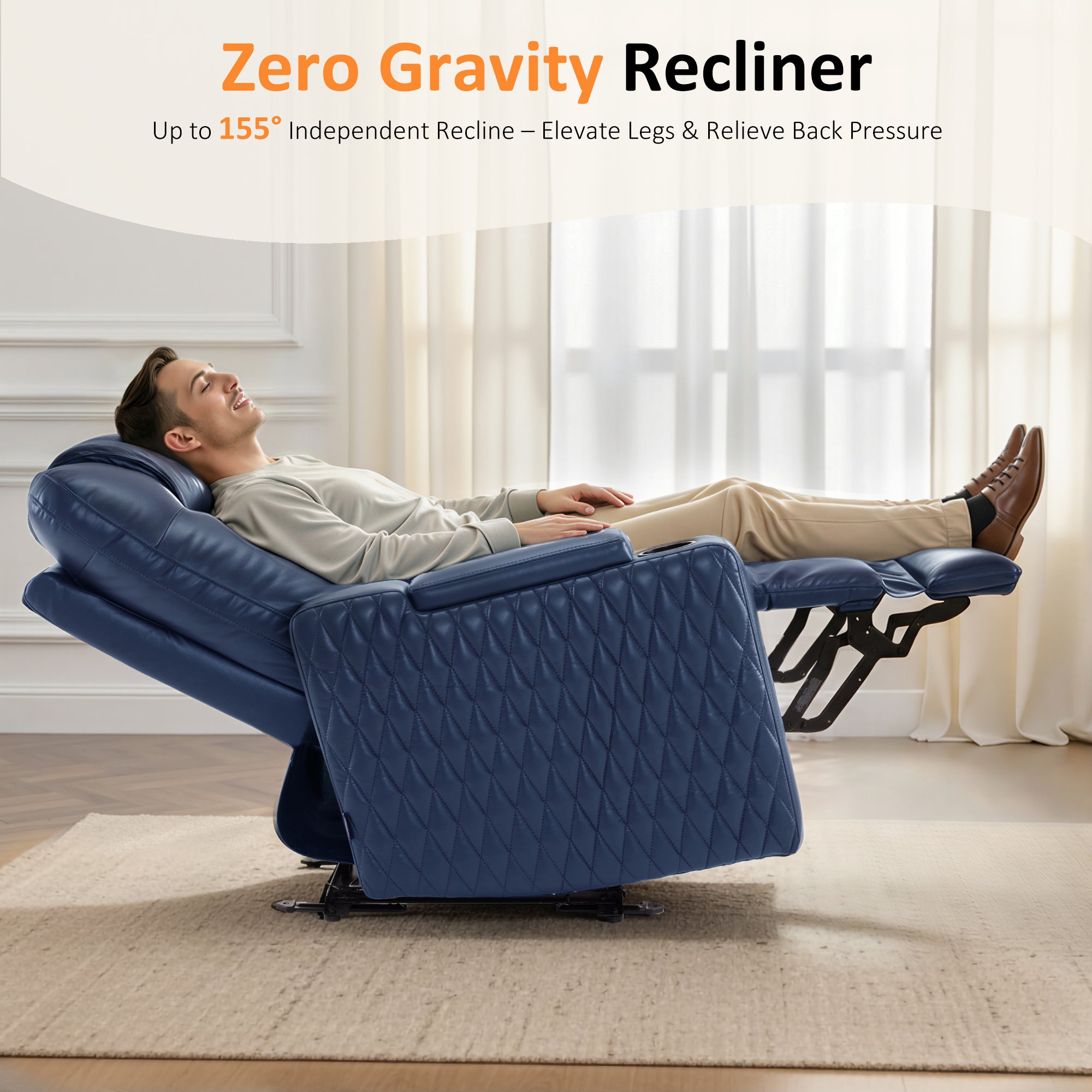 Power Reclining Loveseat,Home Theater Seating, HTS830