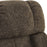 MCombo Swivel Recliner with Ottoman, Reclining Chair with Massage, Chenille Lounge Chair for Living Room Bedroom 4441