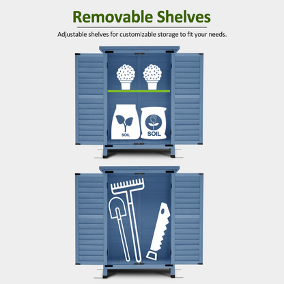 Small Outdoor Storage Cabinet, 0985