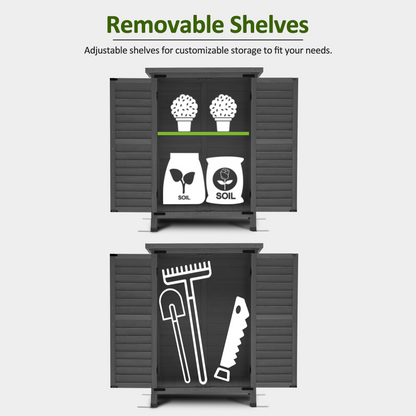 Small Outdoor Storage Cabinet, 0985