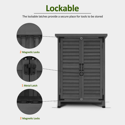 Small Outdoor Storage Cabinet, 0985