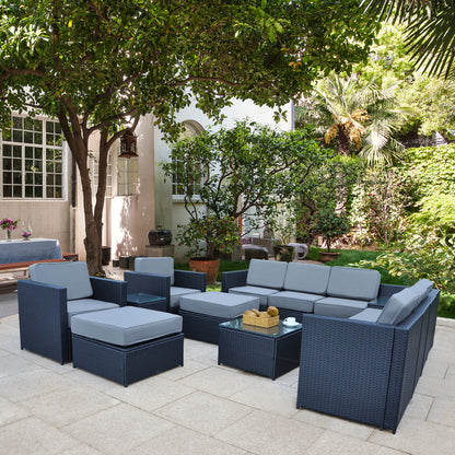 Replacment Cushion Covers for 13PC Wicker Sectional Sofa