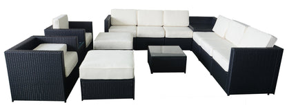 Replacment Cushion Covers for 13PC Wicker Sectional Sofa