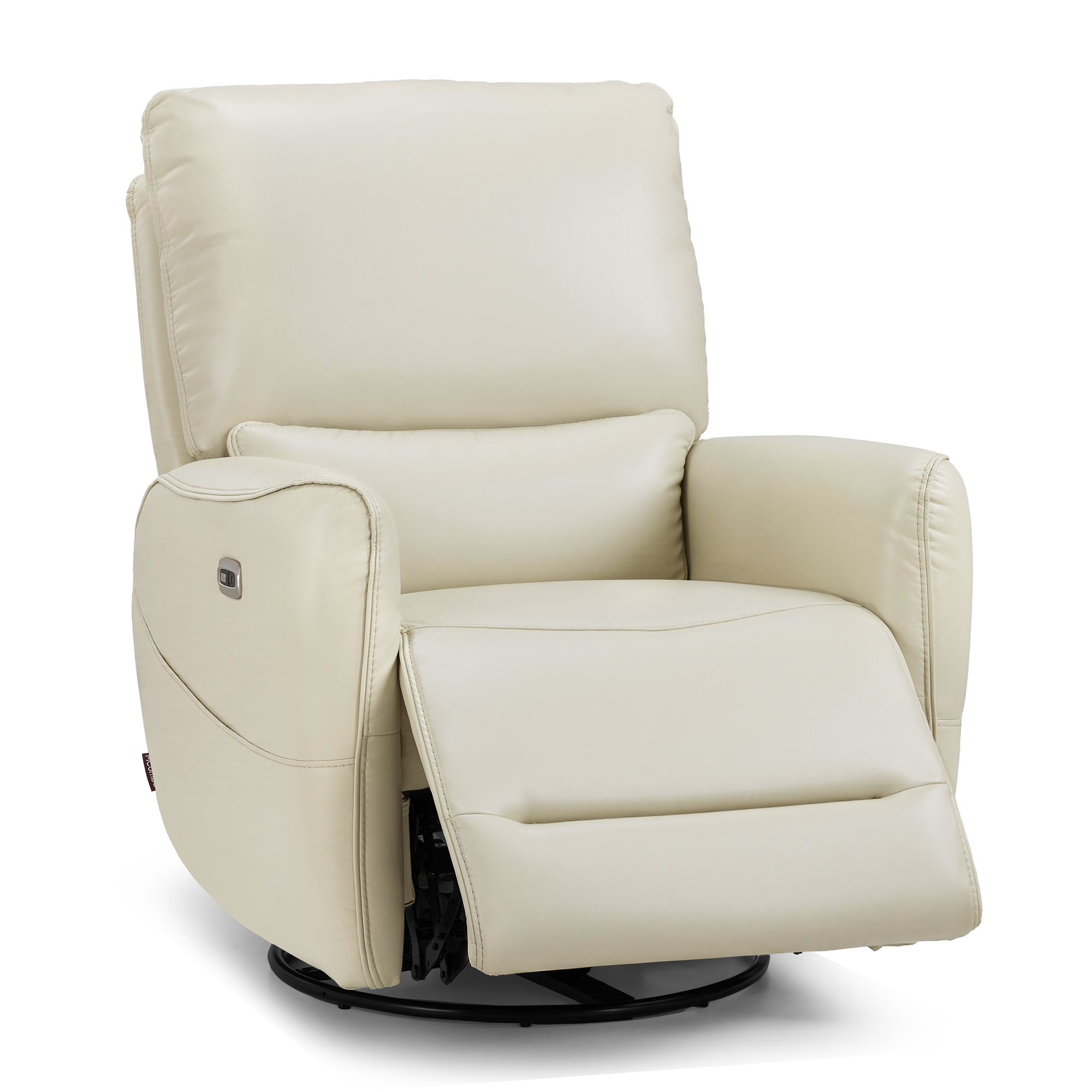 Power Swivel Rocker Recliner, Faux Leather 6922