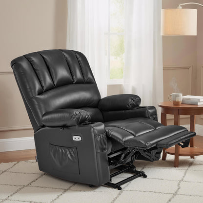 Power Lift Recliner Chair, Massage and Heat, Faux Leather 7095|7099|R7092|R7096