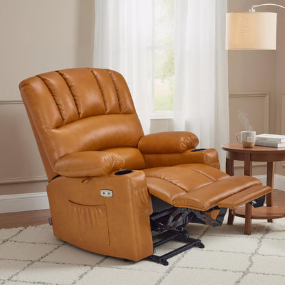 Power Lift Recliner Chair, Massage and Heat, Faux Leather 7095|7099|R7092|R7096