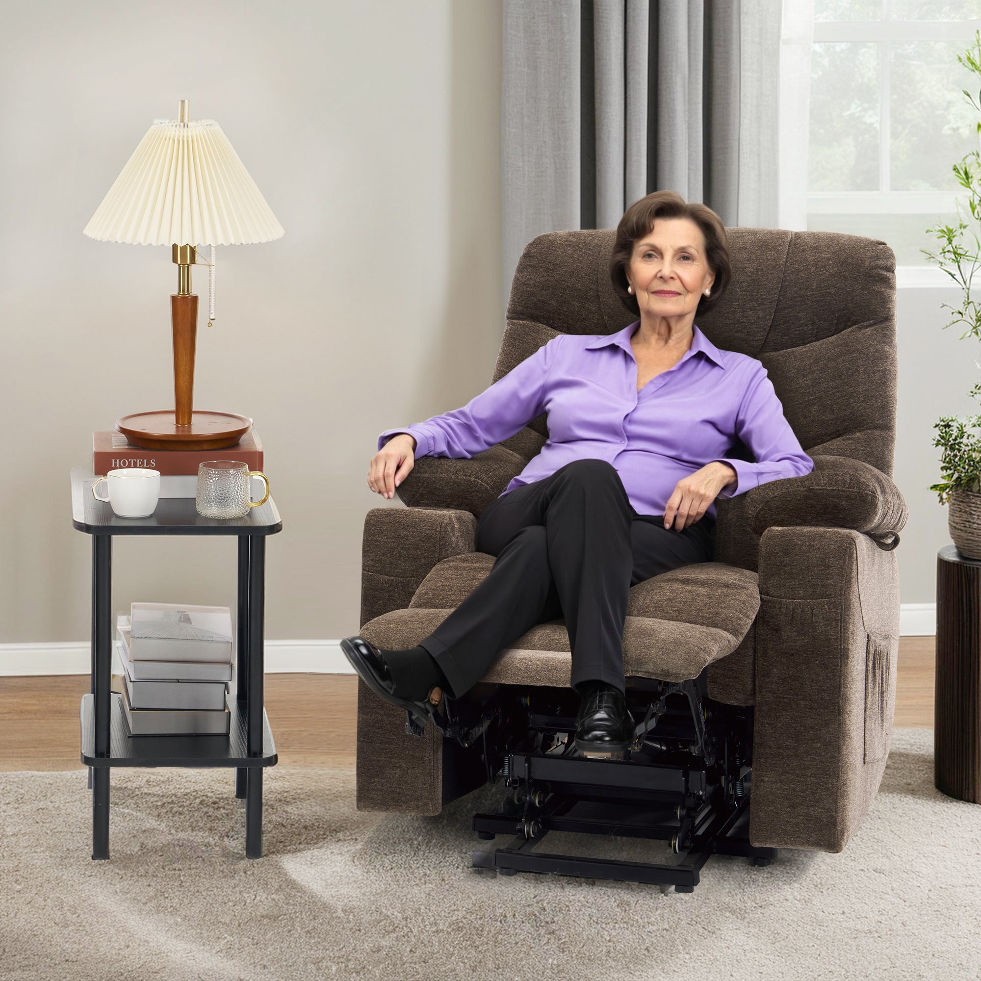 Power Lift Recliner Chair for Elderly, Fabric 7283|7281|7287|R7289|R7399