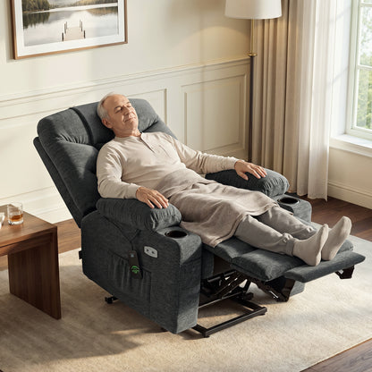 Power Lift Recliner Chair for Elderly, Fabric 7283|7281|7287|R7289|R7399