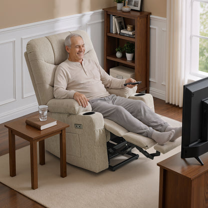 Power Lift Recliner Chair for Elderly, Fabric 7287|7283|7281|R7289|R7399