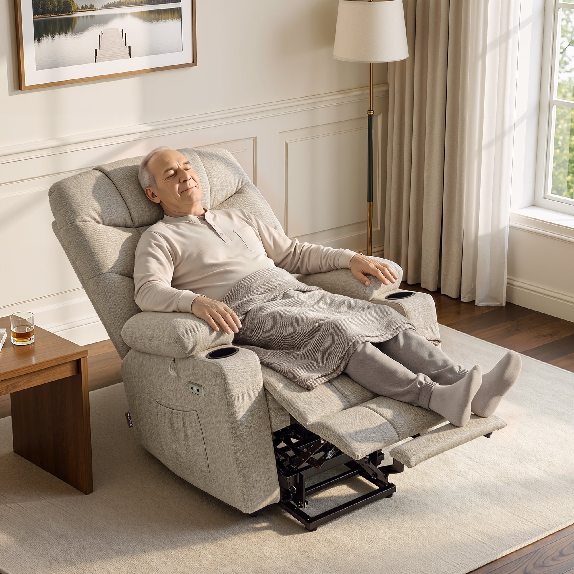Power Lift Recliner Chair for Elderly, Fabric 7287|7283|7281|R7289|R7399