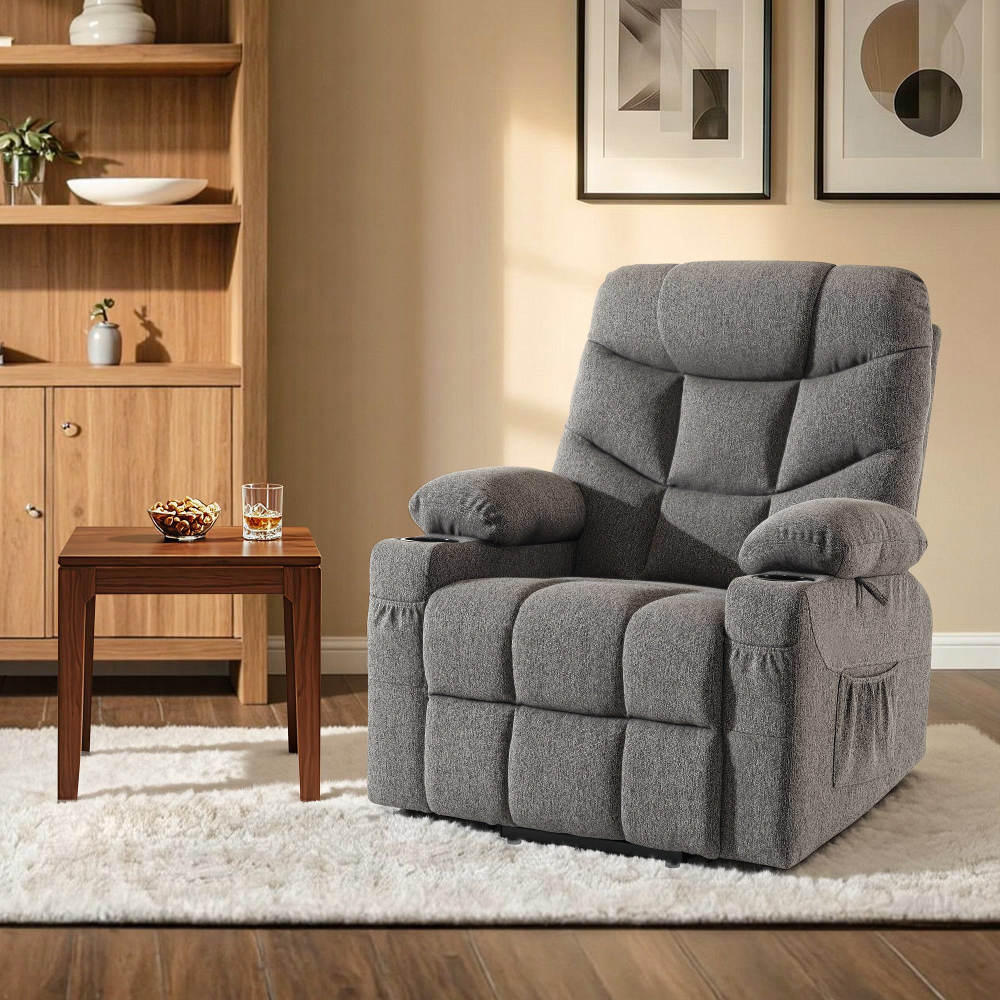 Power Lift Recliner Chair for Elderly, Fabric 7283|7281|7287|R7289|R7399