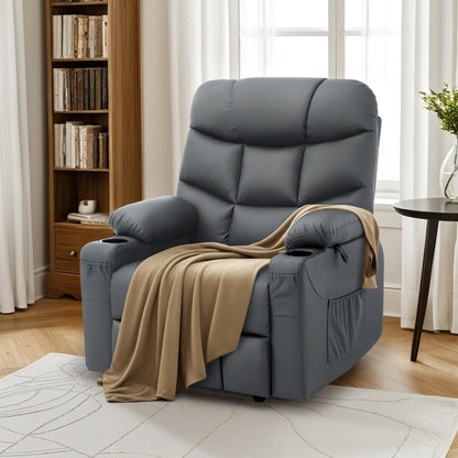 Power Lift Recliner Chair for Elderly, Faux Leather 7287|R7289